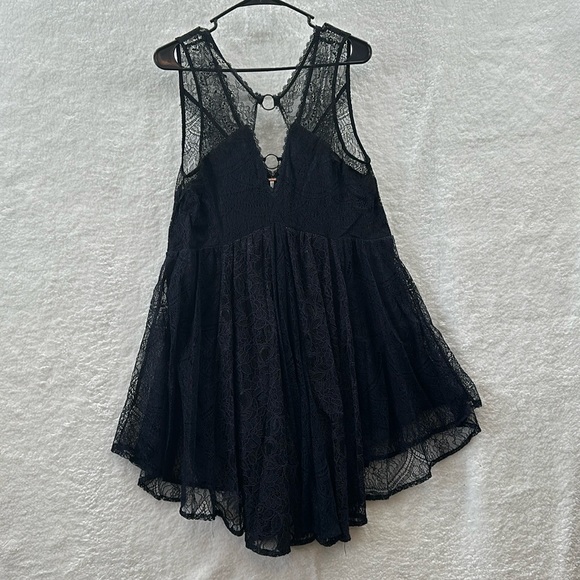 Free People Lace Sleeveless Dress Size Small - Picture 1 of 9